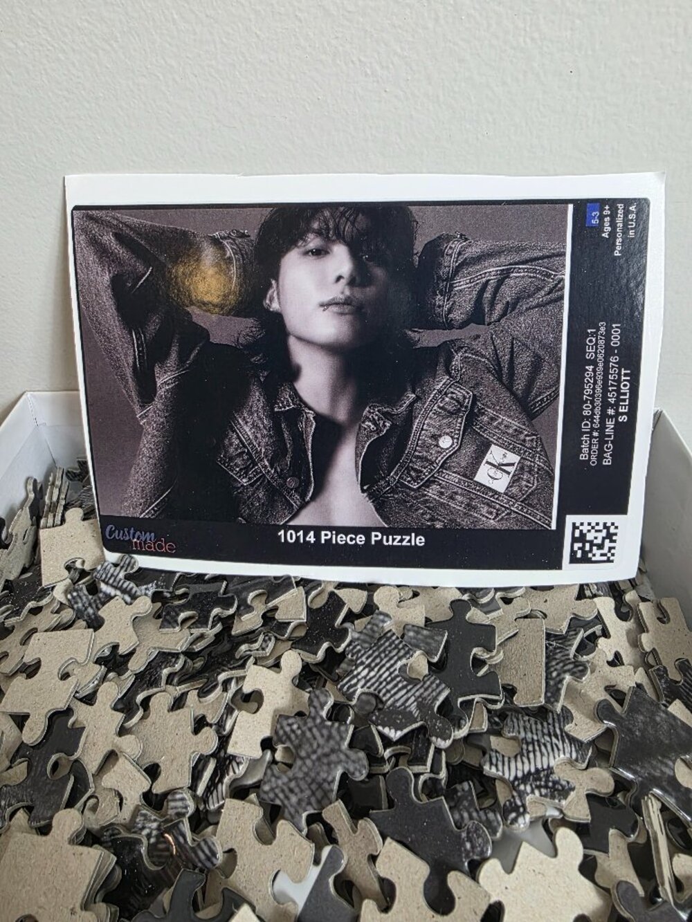 Jungkook of BTS 1014 Piece Jigsaw Puzzle